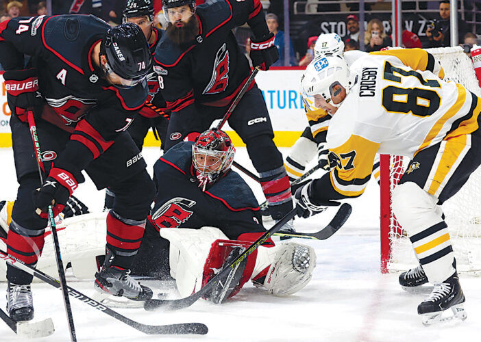 ’Canes goalie withstands blunder, beats Pens News, Sports, Jobs
